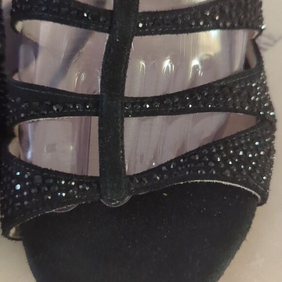 - - Michael Kors Gladiators Sequins Open Toe Heel Shoes - Picture 4 of 11